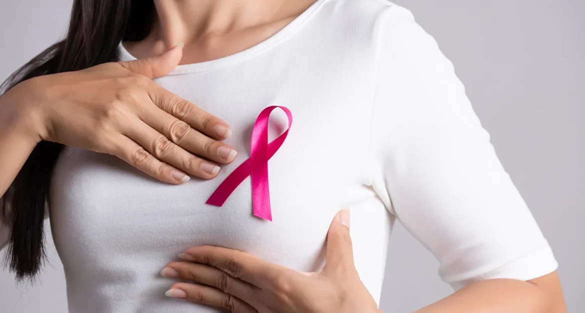 What are the five warning signs of breast cancer